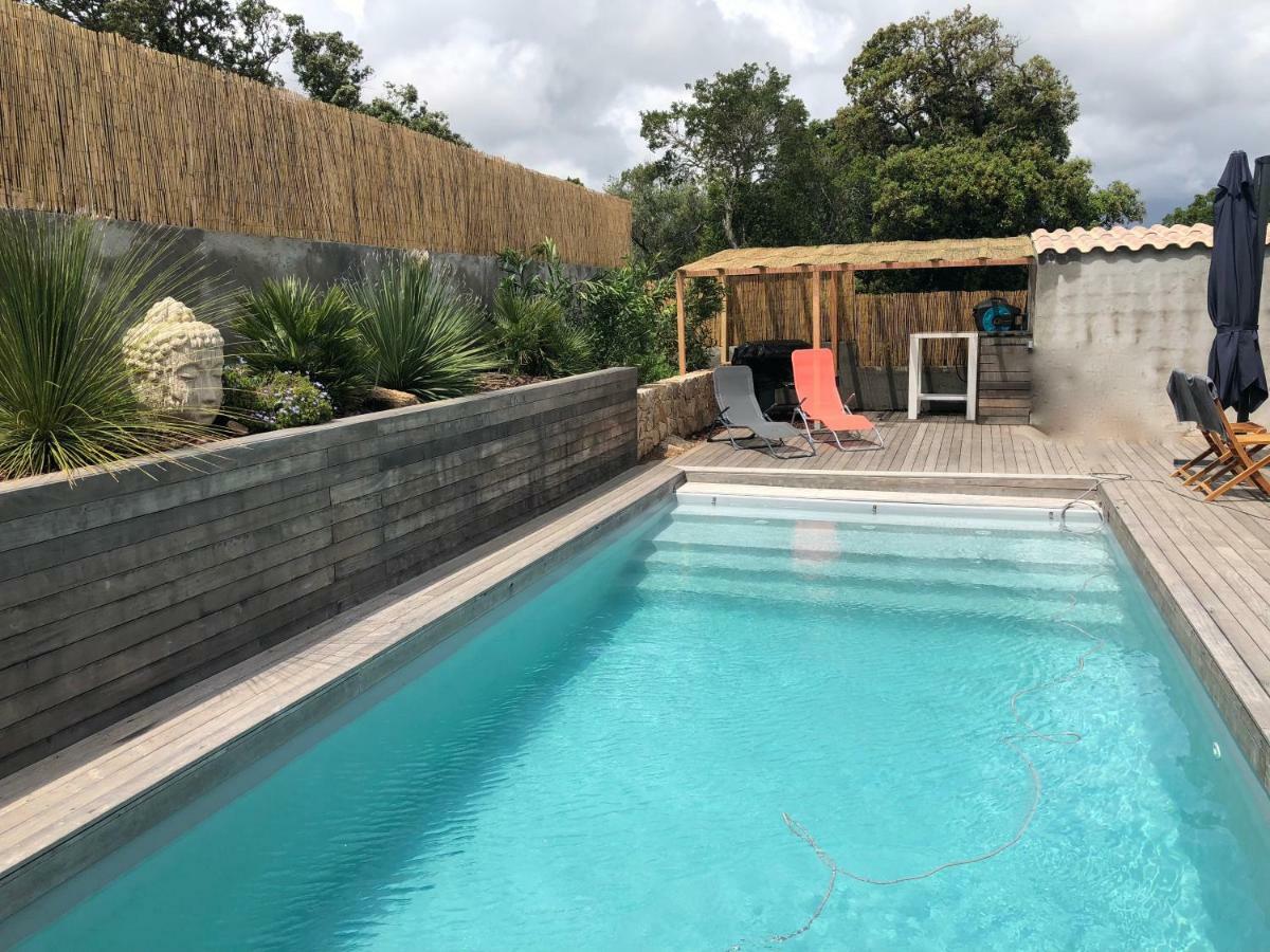 Villa Orethaga Piscine 10 Pers Porto Vecchio Bagian luar foto