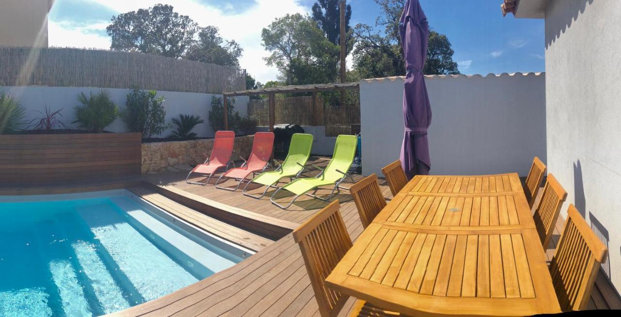 Villa Orethaga Piscine 10 Pers Porto Vecchio Bagian luar foto